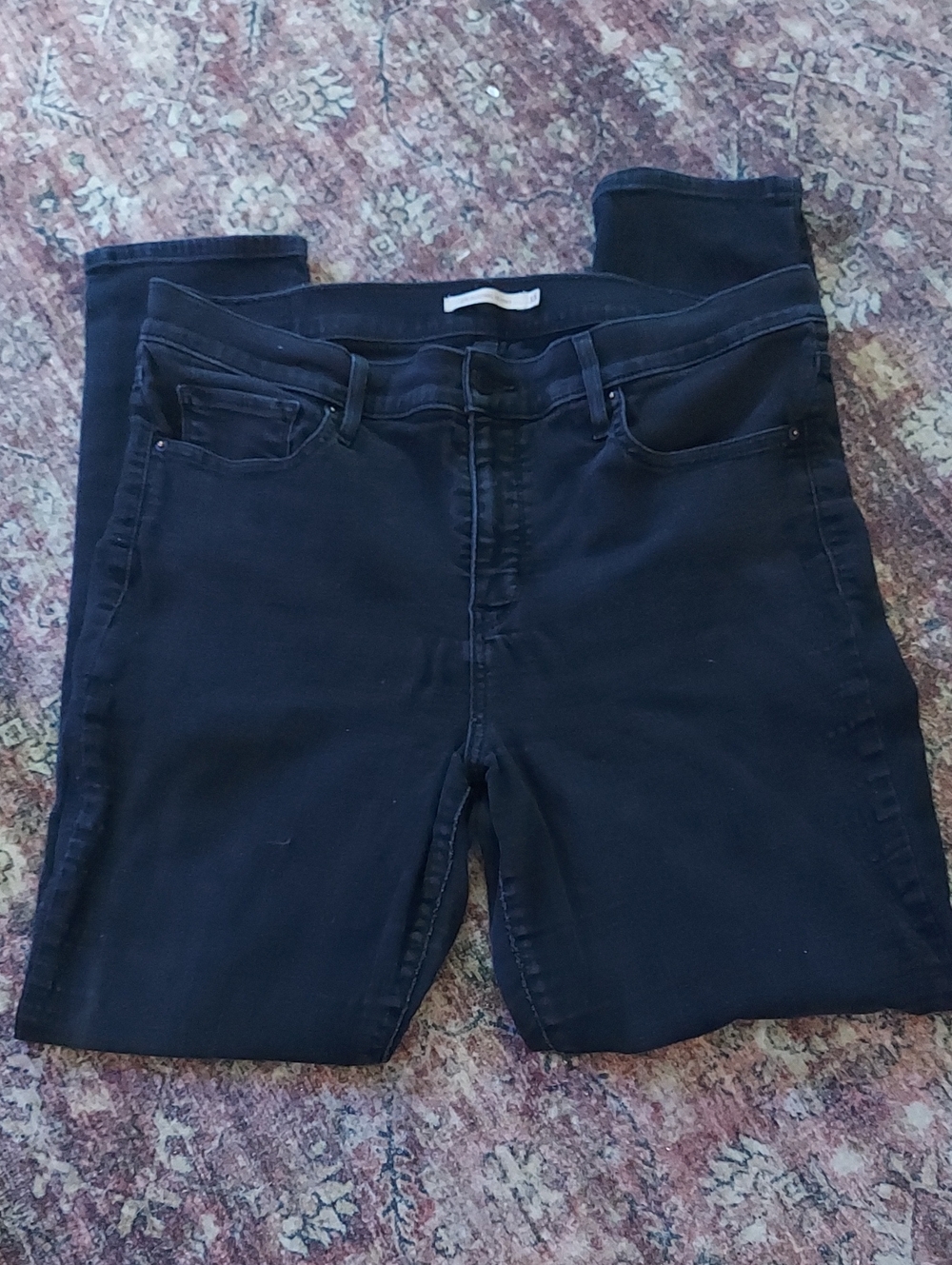 Levi's 311 Black Shaping Skinny Jeans